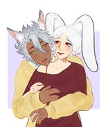 half body + 1 char: $75 USD